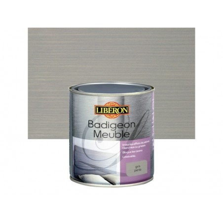 Badigeon Meuble Liberon Gris Perle  Mat 0.5 L -  - meilleure qualité