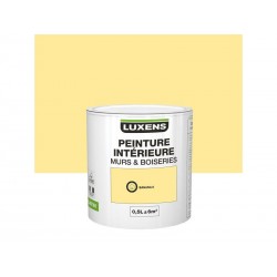 Peinture Mur Et Boiserie Luxens Banana 6 SatinÃ© 0.5 L