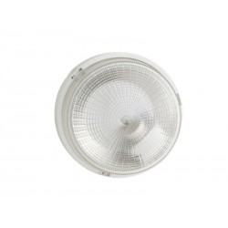 Hublot E27 Sans Ampoule Rond Blanc