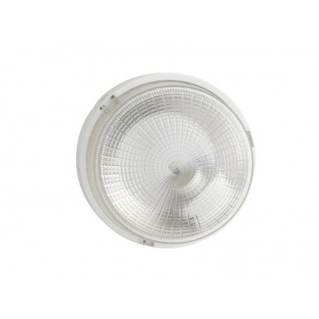 Hublot E27 Sans Ampoule Rond Blanc