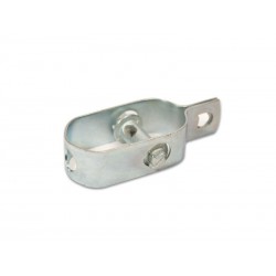 Tendeur de câble acier galvanisé gris L. 95 x L. 45 mm