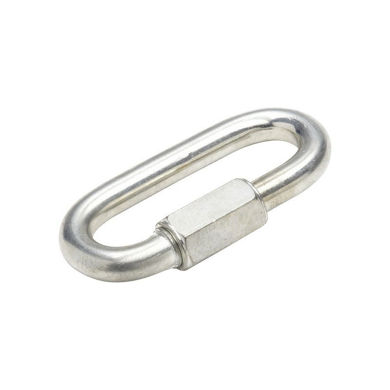 Maillon rapide acier zingué Standers L.107 X L.47.5 X Ep.12 Mm
