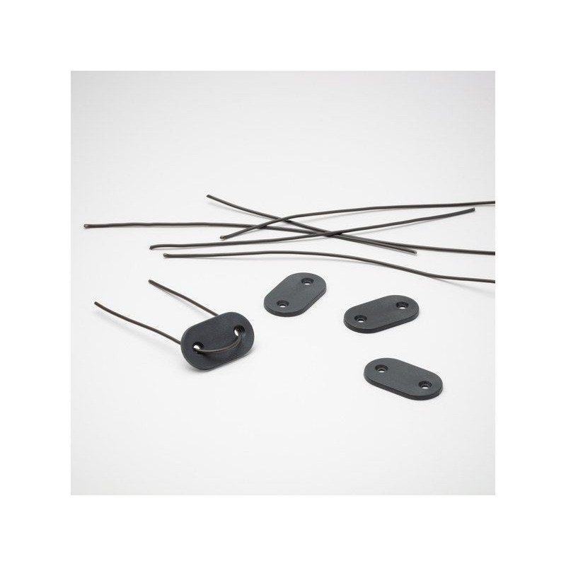 Lot de 26 attaches universel pour canisse naterial gris foncé