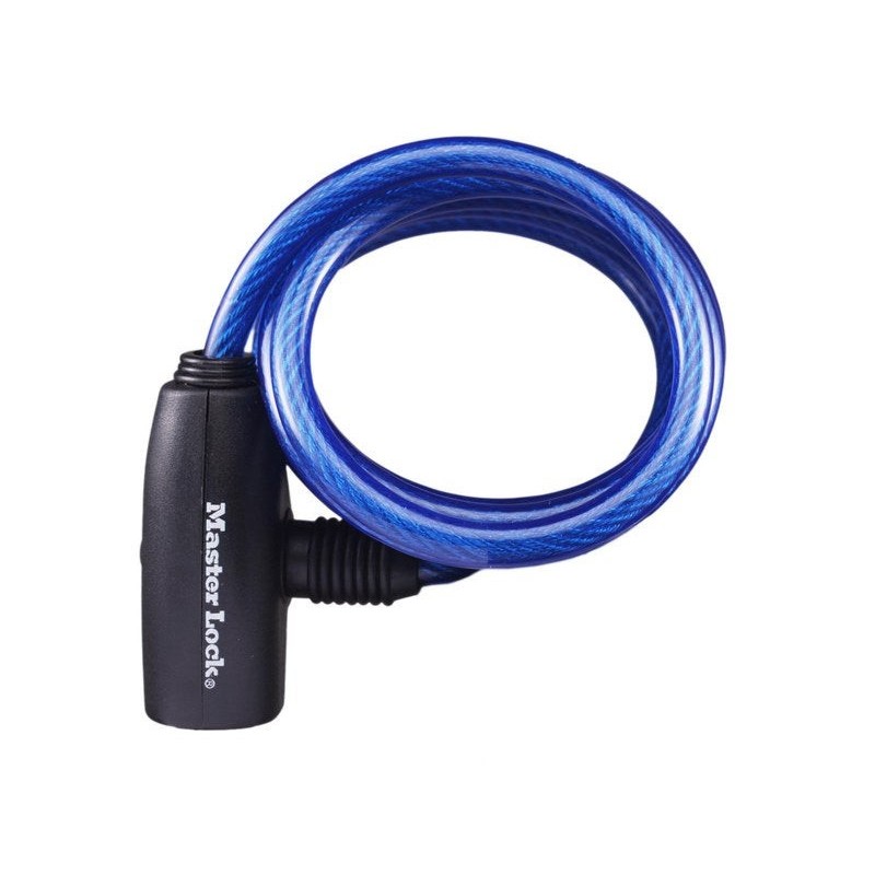 Câble Antivol Master Lock L.1.8 M X Diam.8 Mm