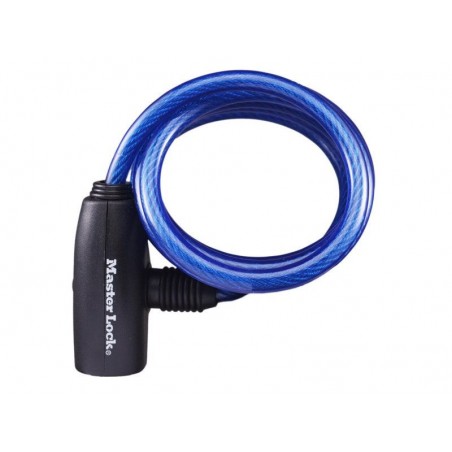 Câble Antivol Master Lock L.1.8 M X Diam.8 Mm
