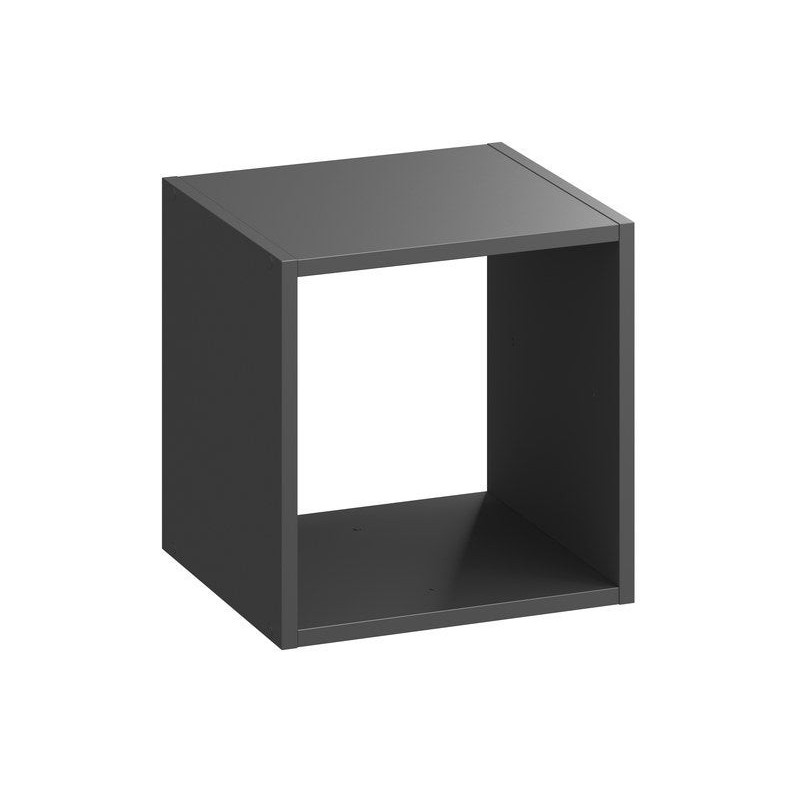 Etagère cube décoratif gris H.36.1 X L.36 X P.16 Cm