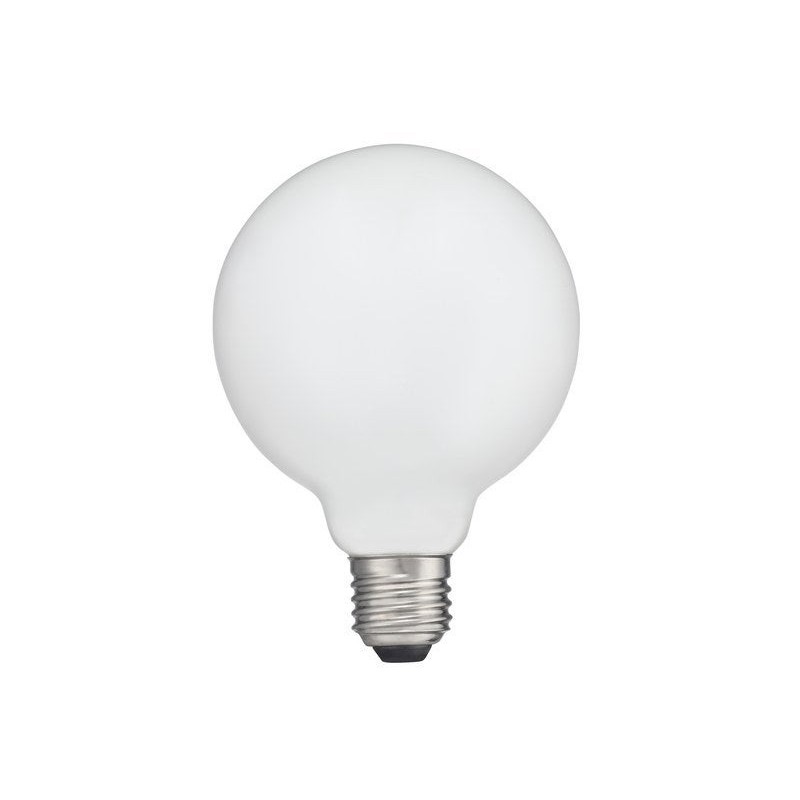 Ampoule led dépoli globe 125 mm E27 1521 Lm : 100 W blanc chaud LEXMAN