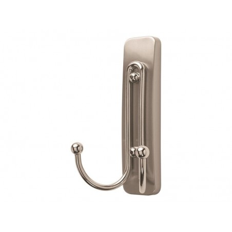 Crochet 2 têtes Nickel Satiné Command 3M -  - meilleure qualité