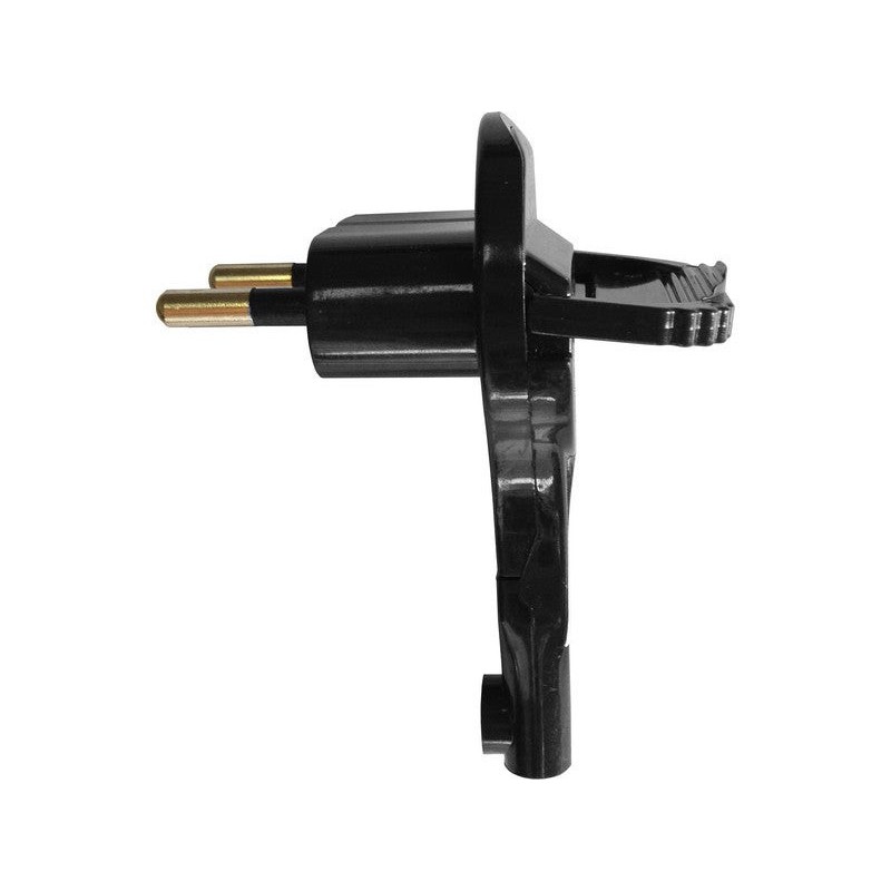 Fiche électrique extra plate Mâle 2 pÃ´les 6 A ELECTRALINE