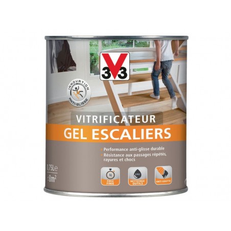 Vitrificateur Gel Escalier V33
