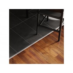 Barre de seuil adhésive ou à visser métal 930x45mm