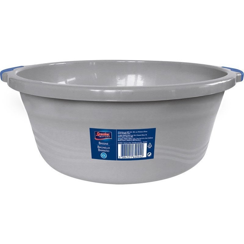 Bassine multiusage gris 10 L