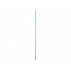 Barre de tension vert H. 105 cm