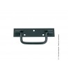 Poignée sur platine acier Prépeint H.25 X L.160 X P.10 Mm