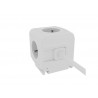 Bloc multiprise cube usb filaire 4 prises blanc 1.5mLEXMAN
