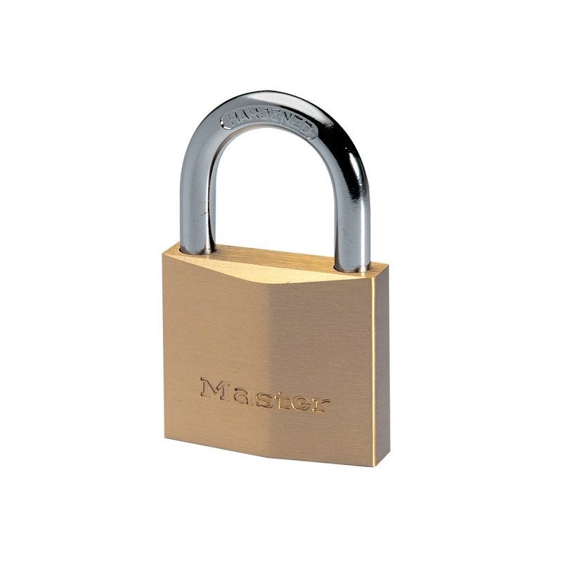 Master Lock 2950Eurd Cadenas à Clé Extra Fin En Laiton Doré 81 X 5 X 17 Cm