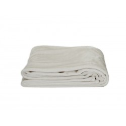 Plaid SWEETY Ã©cru 130 X 170 cm