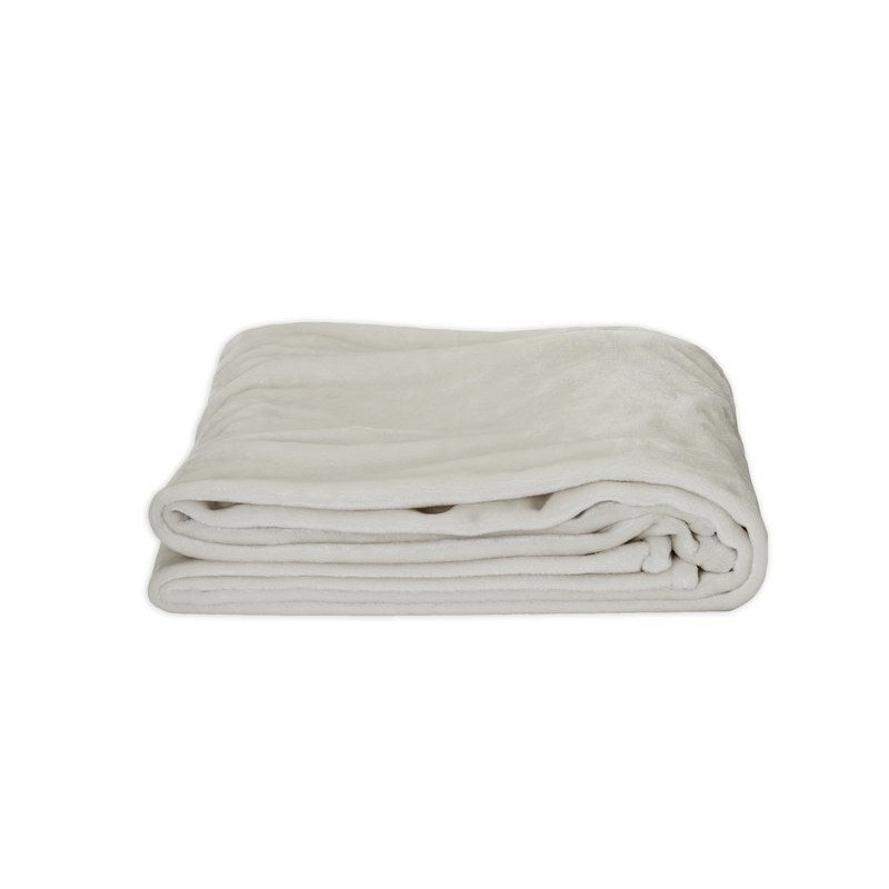 Plaid SWEETY Ã©cru 130 X 170 cm