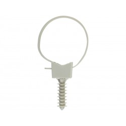 Lot de 10 Colliers à Embases Et Chevilles Diam.16 à 25 Mm L.165 Mm