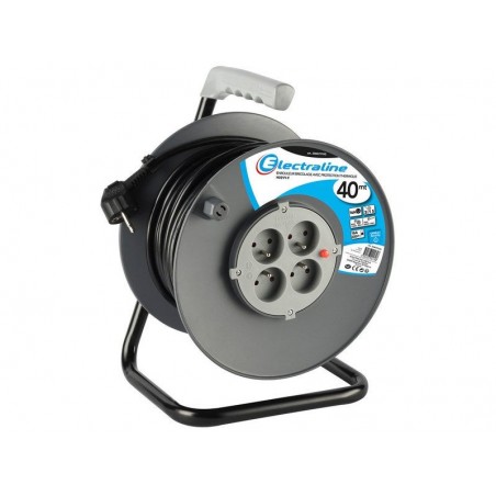 Eouleur de câble électrique bricolage avec terre L. 40 M Ho5Vvf 3G1.5 noir