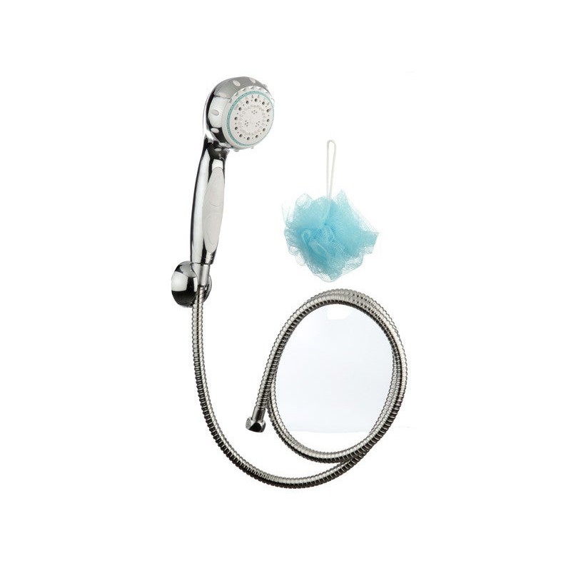 Trio de douche 7 jets Vétina chromé