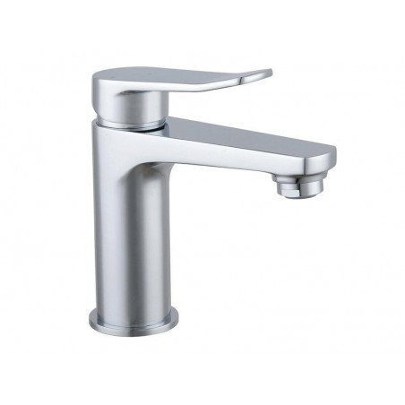 Mitigeur deau chaude et froide gris Chromé Sensea Bora