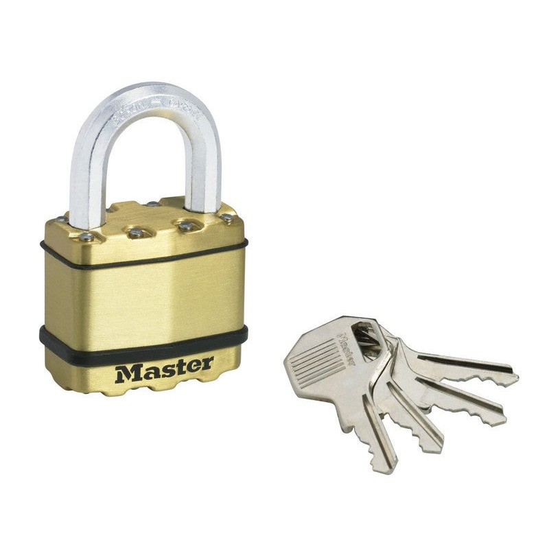 Cadenas à Clé Master Lock Acier Laminé L.50 Mm