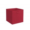 Panier de rangement en polypropylène  rouge H.31 X L.31 X P.31 Cm -  - meilleure qualité