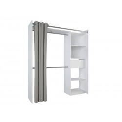 Kit dressing blanc New star H. 200 x l. 1228 à 1772 x p. 50 cm