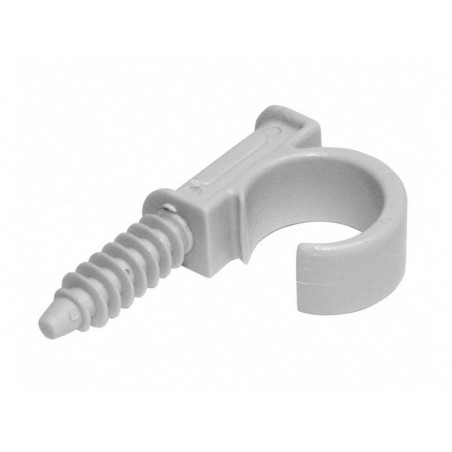 Lot de 10 colliers simples à compression Pvc Hta D.20 pour tube en Per