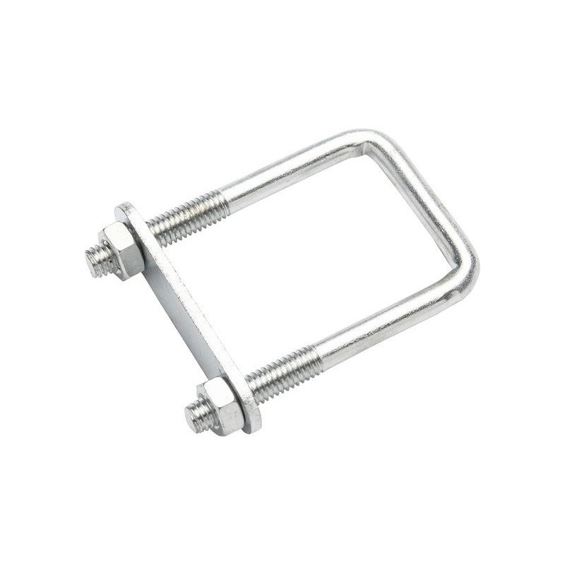 Bride Carrée Acier Standers L.31 X L.43 X Ep.6 Mm