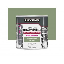 Peinture fer extérieur  vert provence glossy 0.5 L -  - meilleure qualité