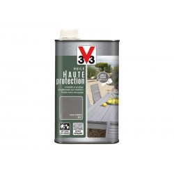 Huile V33 protection mobilier opaque gris Cendré Mat 1 L