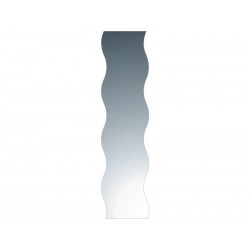 Miroir découpé l.30.0 x H.120.0 cm Diam.120 cm SENSEA Vague -  - meilleure qualité
