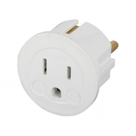 Adaptateur Etats-Unis vers Europe sans terre 701970