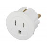 Adaptateur Etats-Unis vers Europe sans terre 701970