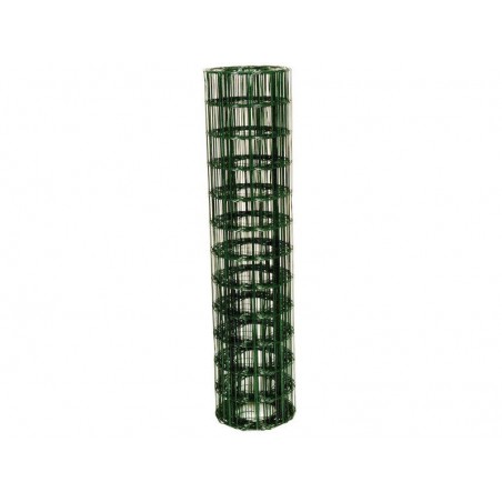Grillage rouleau soudé vert H.1 x l.20 m maille 100X100