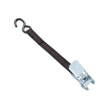 Sangle Avec Tendeur à Cliquet Et Crochet X L.5 M X L.25 Mm
