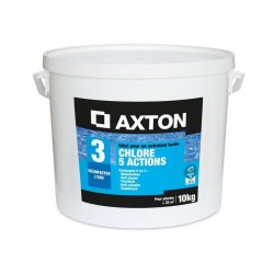 Chlore 5 actions AXTON galets 200 grammes 10 kg