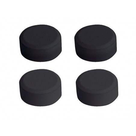 Fixations miroirs rondes noires -  - meilleure qualité