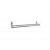 Porte-serviettes 2 Barres Fixes Loft Chrome Brosse -  - meilleure qualité