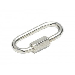 Lot de 2 Maillons Rapides Acier Zingué Standers L.32 X L.15 X Ep.