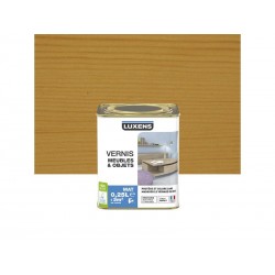 Vernis meuble et objets  chêne  Doré Mat