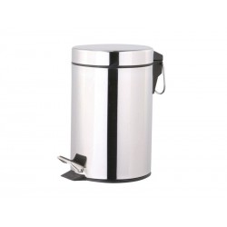 Poubelle de salle de bains 5 l chrome SENSEA Urban -  - meilleure qualité