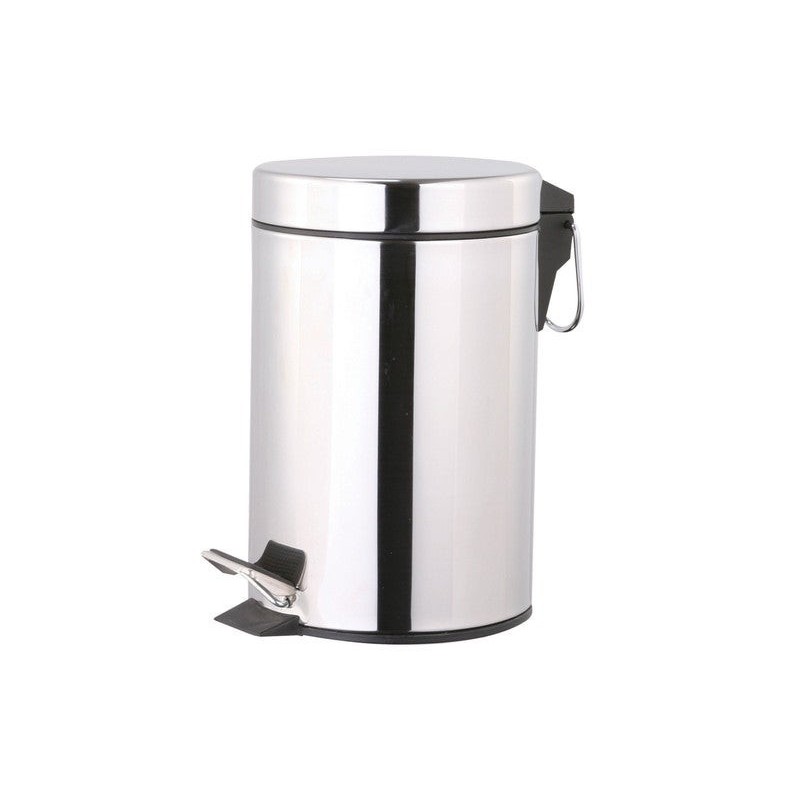 Poubelle de salle de bains 5 l chrome SENSEA Urban -  - meilleure qualité