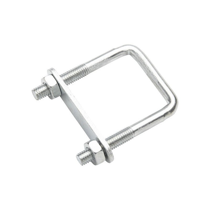 Bride Carrée Acier Standers L.43 X L.59 X Ep.8 Mm