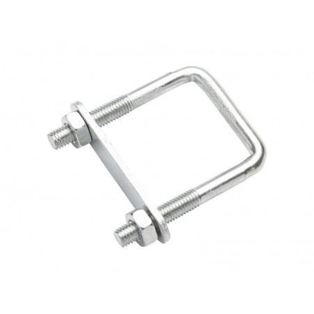 Bride Carrée Acier Standers L.43 X L.59 X Ep.8 Mm