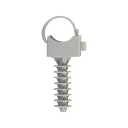 Lot de 10 Fixes Pour Tube Et Chevilles Diam.16 L.75 Mm