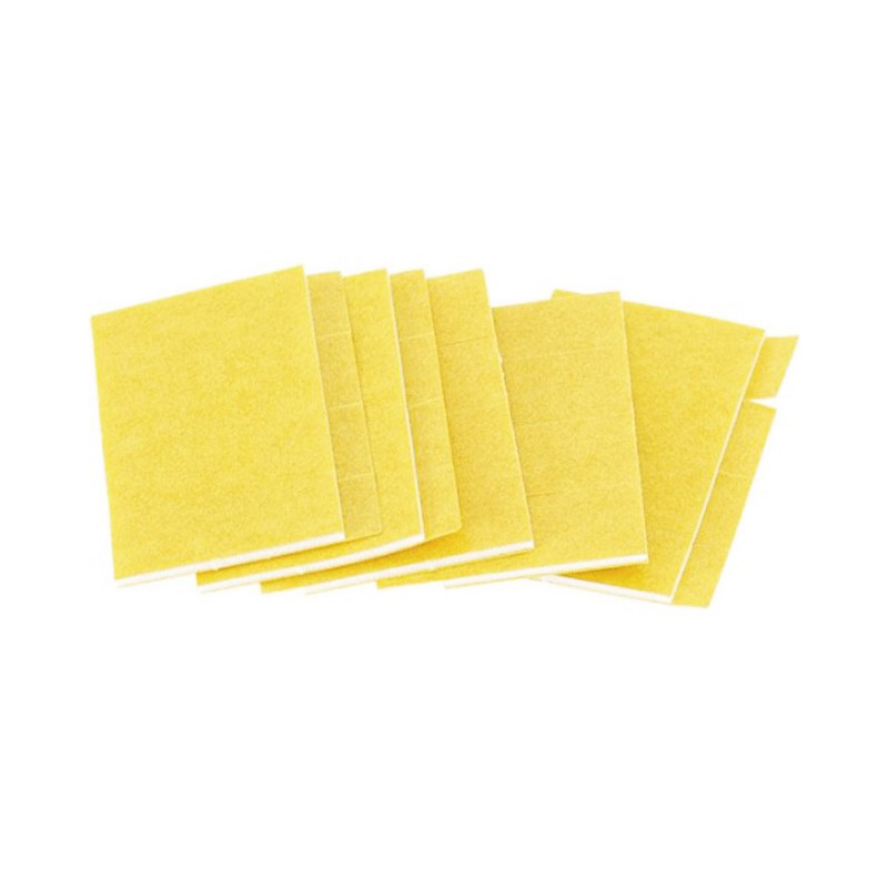 Adhésif pastille double face miroir de salle de bains x16 -  - meilleure qualité