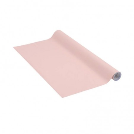 Film adhésif mat Rose poudré 2mx45cm uv6 -  - meilleure qualité